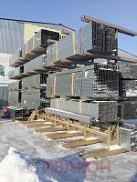 Компания "Гигантстрой": стеллажи консольные